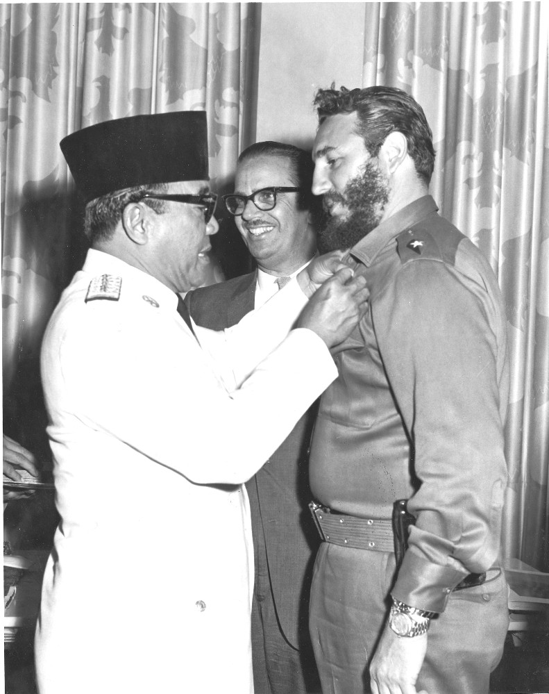 Bung Karno dan Castro
